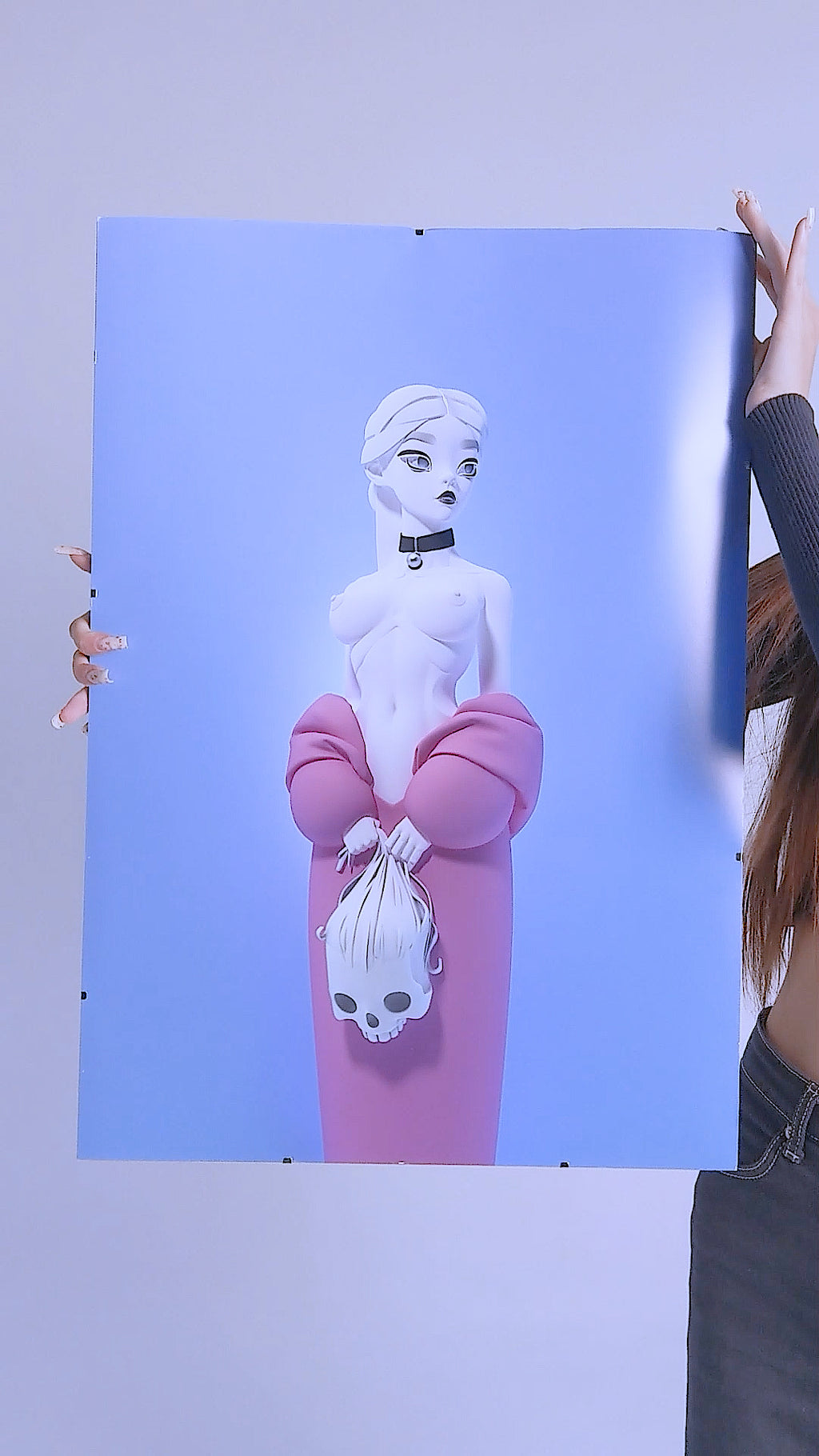 "Fell in love with the girl who was collecting skulls" (edition of 10)