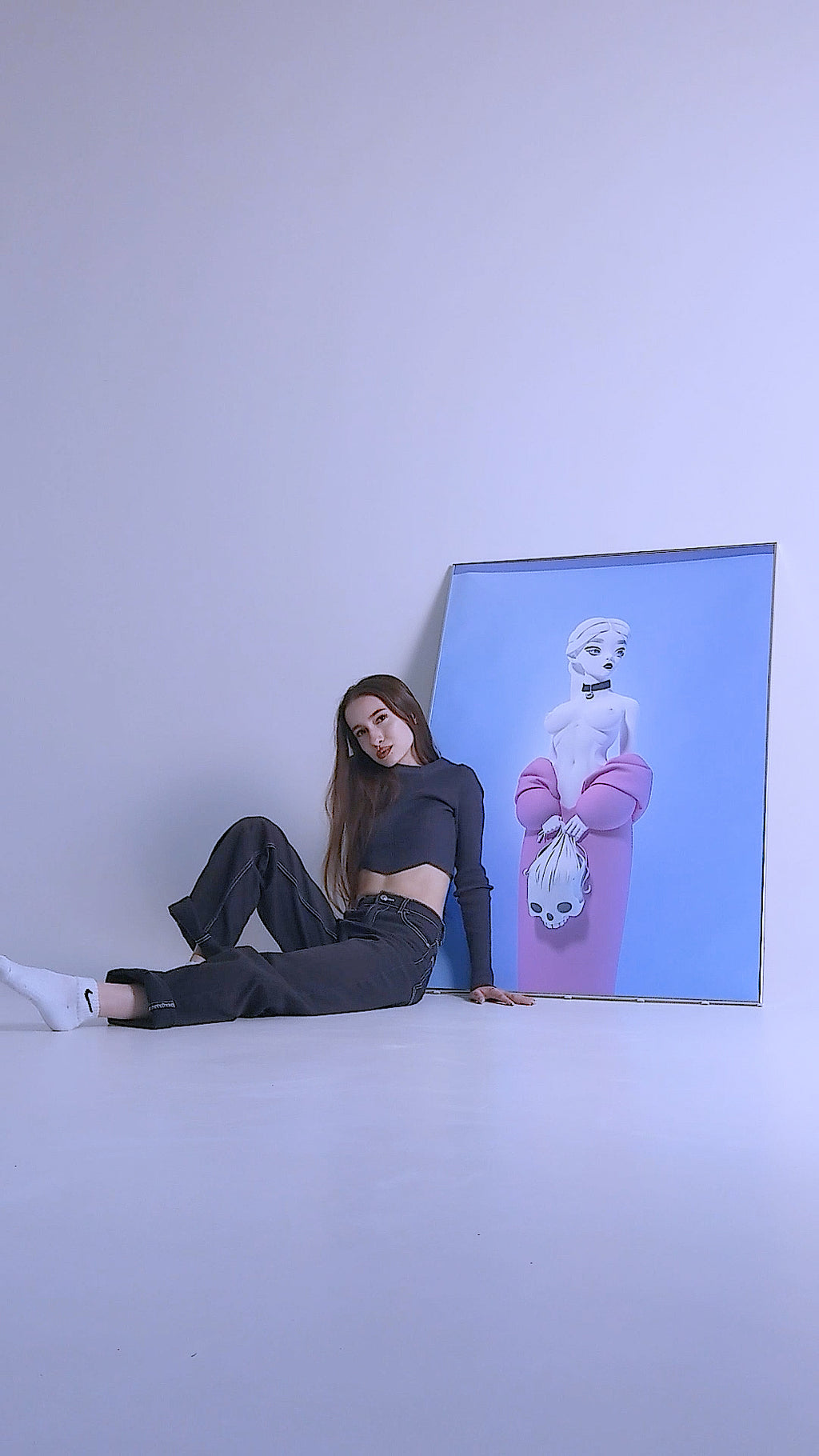 "Fell in love with the girl who was collecting skulls" (edition of 10)